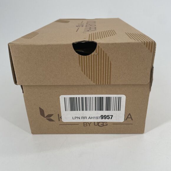 Koolaburra By UGG Ballia Faux Fur Slide Slippers Womens 6 Insignia Blue NEW BOX - Picture 11 of 12